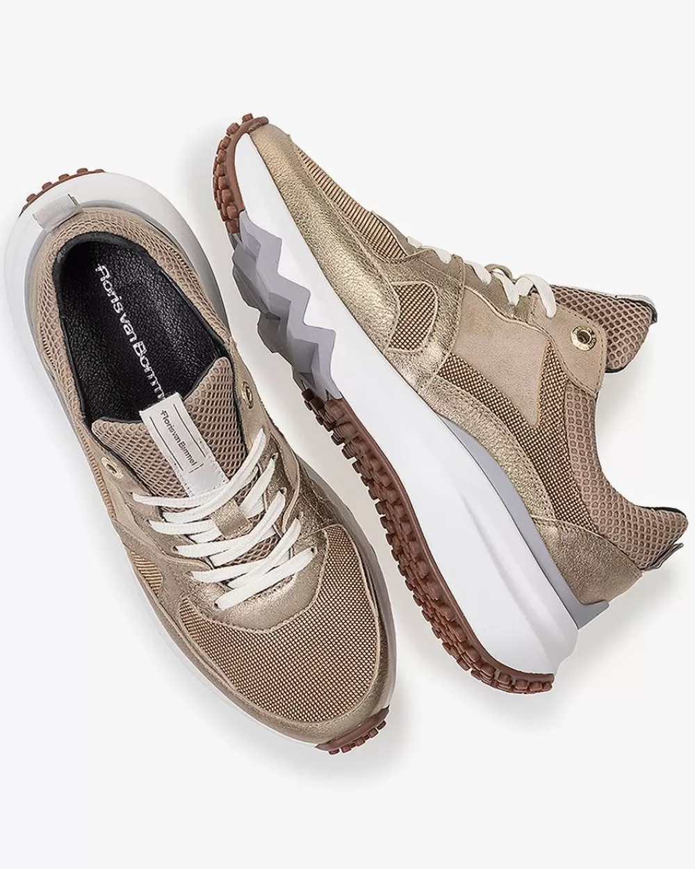 Floris van Bommel Weekend | Sneaker></noscript>Curvi 01.00 Gold