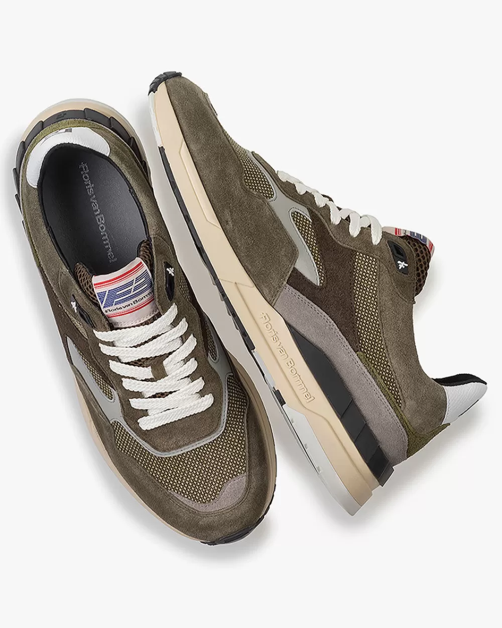Floris van Bommel Weekend | Sneaker></noscript>De Runner 02.17 Grün