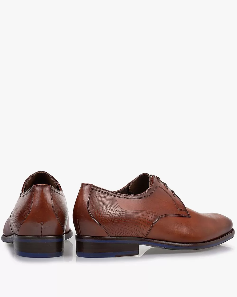 Floris van Bommel Hochzeit | Business Schuhe></noscript>De Stapper 43.00 Dunkelcognac