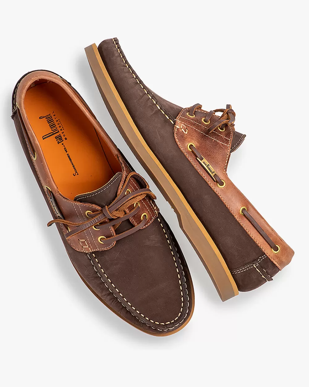 Floris van Bommel Bootsschuhe | Mokassins></noscript>Nava 01.09 Dunkelbraun