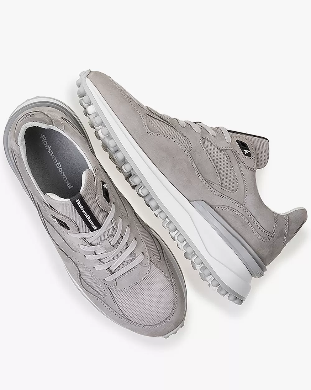 Floris van Bommel Sneaker></noscript>Noppi 18.08 Hellgrau