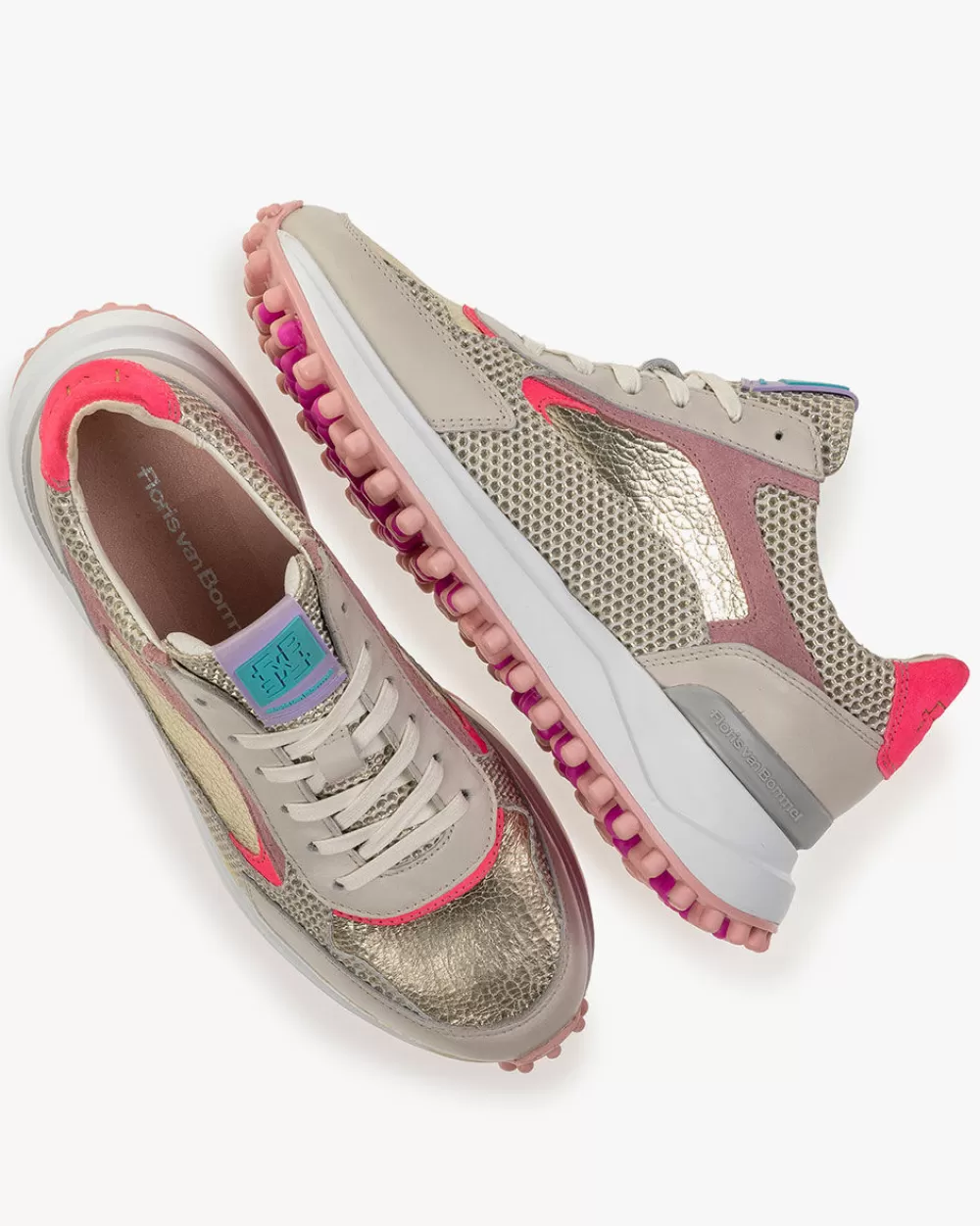 Floris van Bommel Sneaker | Weekend></noscript>Noppi 19.03 Gold