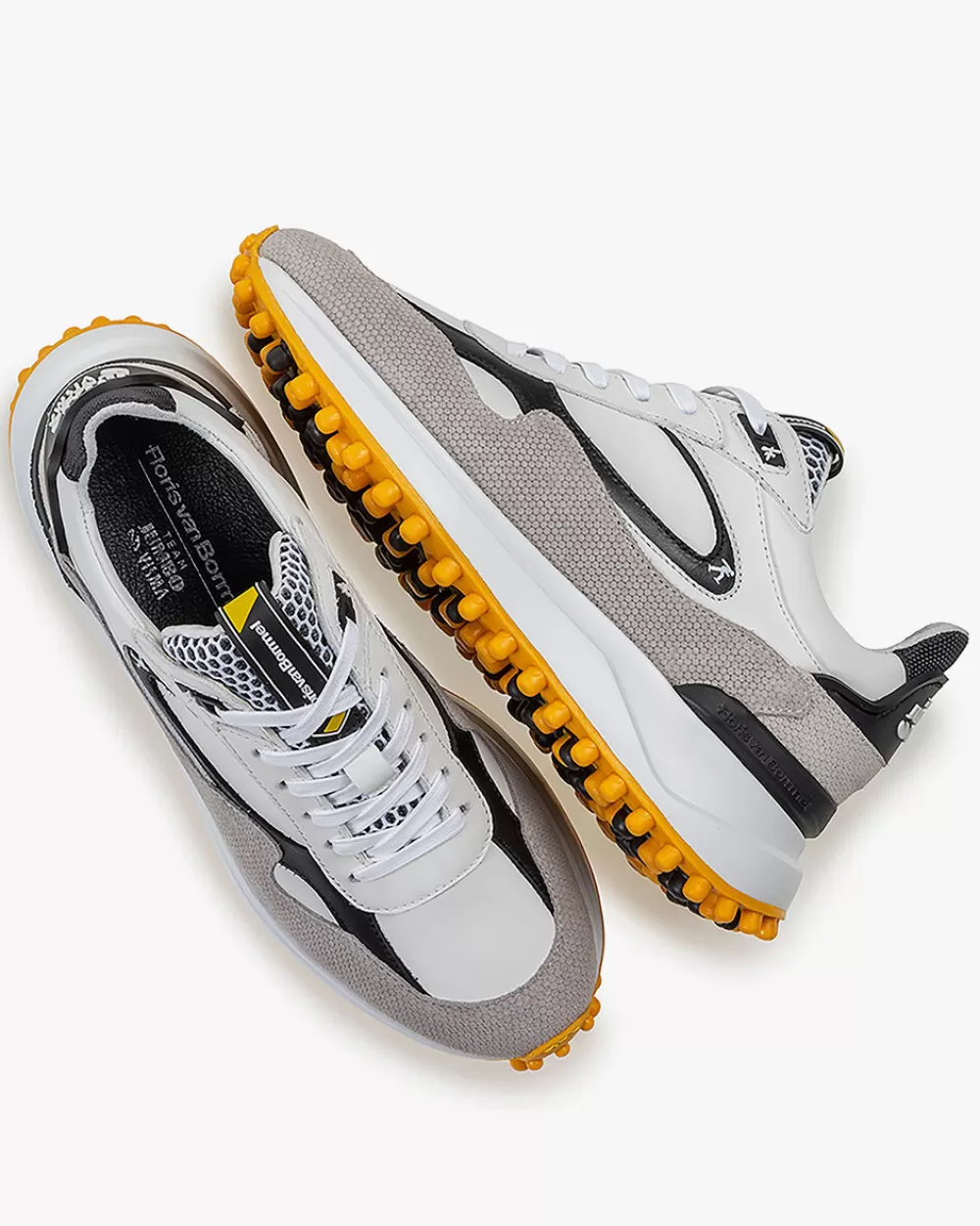 Floris van Bommel Sneaker></noscript>Noppi 23.01 Weiß